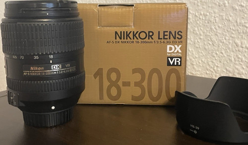 Nikon nikkor 18 300mm - nikon, dx