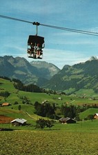 Vintage Postcard Gstaad