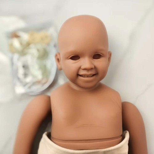 Black skin reborn baby - reborn,