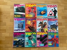 VIDEO AKTIV 1992, kompletter Jahrgang, 12 Hefte, auch einzeln zu verkaufen