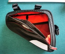 ABUS Oryde ST 2250 Fahrrad Rahmen- Schlosstasche mit Klettverschluss 1,8 Liter 