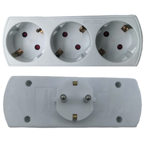 Dreifachstecker