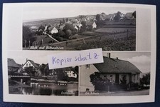 AK Eichenborn Bad Pyrmont Dorfpartie Schule gel.18.12.1956 nach Oudenbosch NL