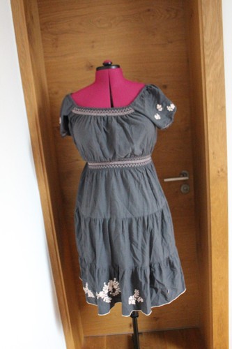Blutsgeschwister kleid grau - kleid,