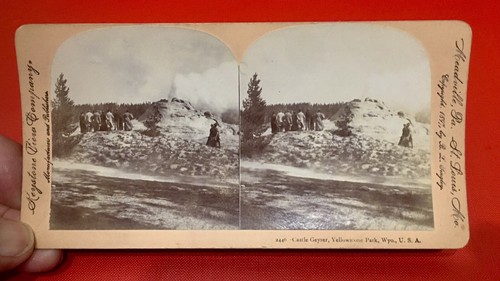 Schloss geysir yellowstone - schloss,