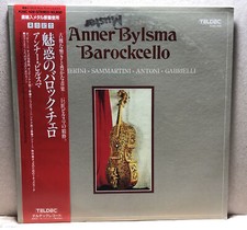 ANNER BYLSMA BAROCKCELLO PROMO VINYL LP OBI JAPAN TELDEC K28C 428 