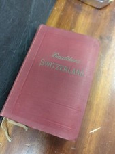 BAEDEKER'S Switzerland  1922