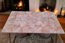 Rosa Rosenquarz Esstisch