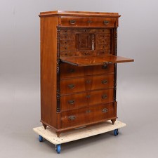 jugendstil damen sekretär birke 97cm breit hoch154cm 47cm lieferung eigenregie