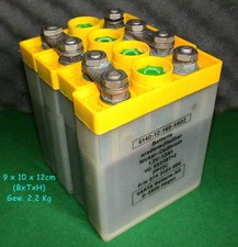 Bund VARTA NiCd Batterie Akku 4,8V/12Ah Nickel Cadmium Battery Bosch Eisemann BW