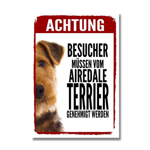 Airedale terrier genehmigung - terrier,