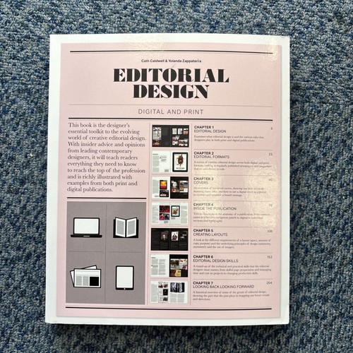 Editorial design digital and - design,