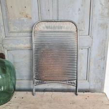 C0146 Altes verzinktes Waschbrett | wash board | Zink | um 1940 | TOP