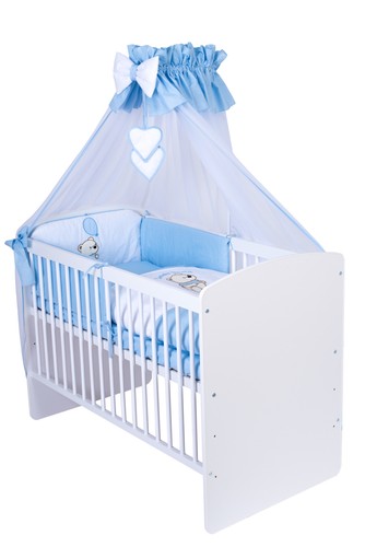 Babybett 120x60 komplettset - 120x60,