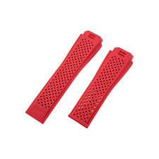 TAG Heuer Connected SAR8A80 Kautschuk Armband Rot 22 mm FT6057 rubber strap