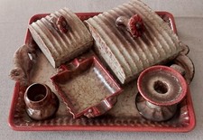 Rauchergarnitur 8-teilig aus