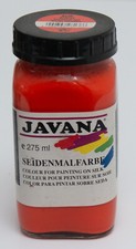 Seidenmalfarbe JAVANA Gelbrot