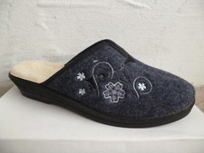 Florett Pantoffel Hausschuh Hausschuhe Schuhe blau