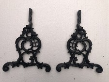 2 Antike Füße Kaminschirm