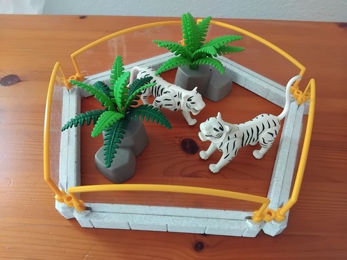 Playmobil weisse tiger - tiger, im