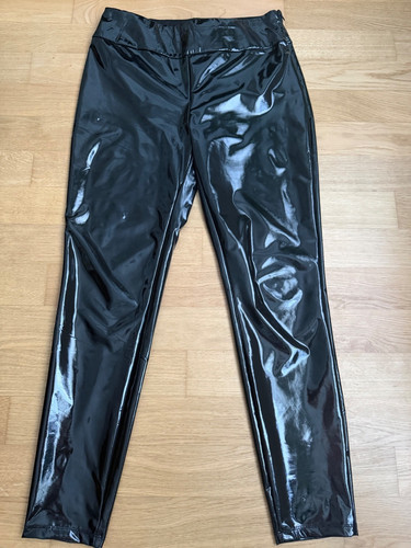 Lack hose schwarz - lack-hose,