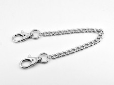 9mm Edelstahl Schlüsselkette  2 Ausführungen  Biker Messerkette Hosenkette