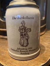 Bierkrug Bamberg - Jahreskrug - Fränkisches Brauereimuseum - Die Bierkellnerin