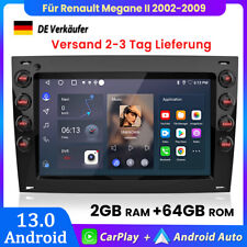Für Renault Megane II 2002-2009 Carplay Android Auto Radio GPS NAVI BT DAB+ WIFI