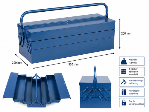 Werkzeugkasten metall - metall, 5