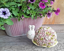 Garten figur lustige schnecke - figur,