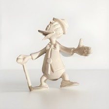 Gustav Gans Rohling Heimo 1960er Jahre – Sehr seltene Disney Figur – unbemalt