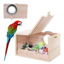 Transparentes Vogelzuchtbox
