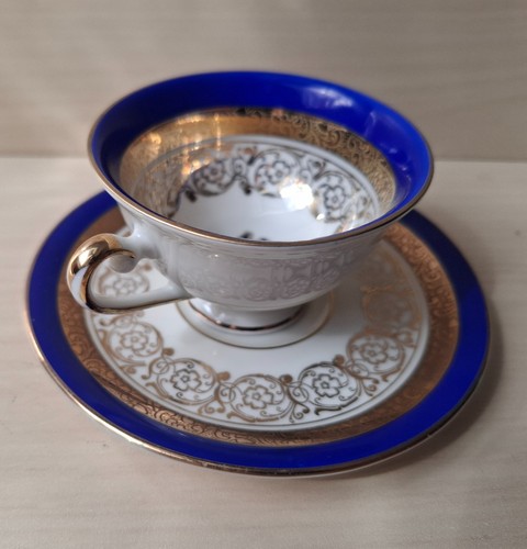 Alka kunst bavaria kobalt - kobalt, gold