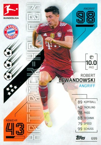 Match attax extra 699 - 21-22, #699
