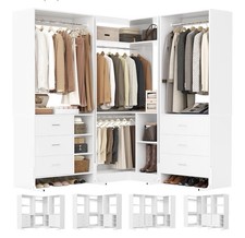 Aheaplus L-Shaped White