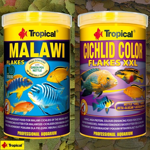 Tropical malawi flakes - flakes, +