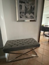 Sitz-/Polsterbank aus Samt