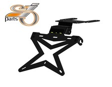 Kennzeichenhalter Universal V1 Motorrad Umbau Streetfighter mit Beleuchtung