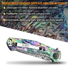 Damast Taschenmesser Liner