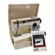 Privileg Compact Freiarm Super Nutzstich Nähmaschine Modell 940 mit Koffer 