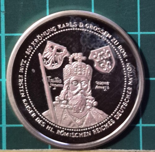 Karl der große medaille 800 - große,