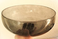 Schale Glas "grün-grau" -