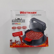 Westmark Hamburgermaker VARIO PLUS – Robuste Burgerpresse für Patties, individue