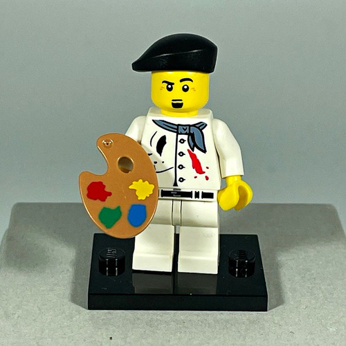 Lego künstler maler minifigur - lego,