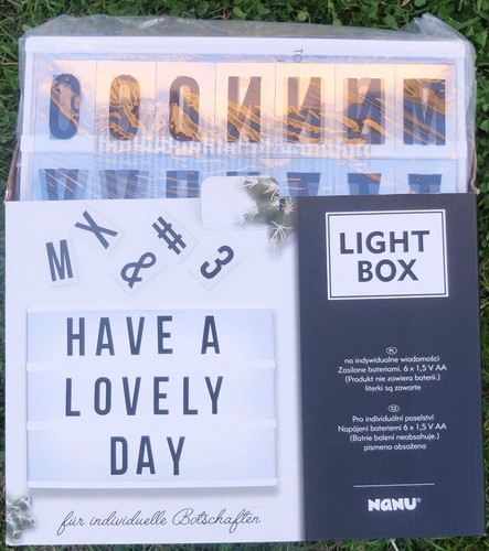 Lichtbox led lightbox zahlen - lightbox,