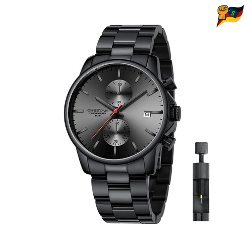 Herrenuhr chronograph quarz - herrenuhr,