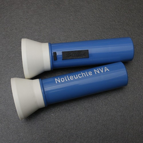 Taschenlampe ddr blau weiß - blau,