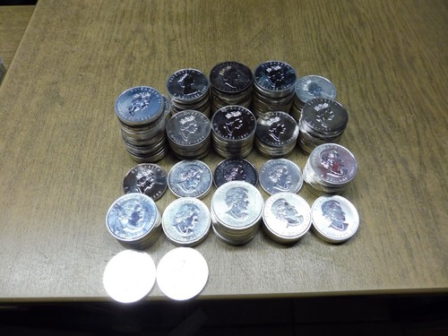 Kanada unze silber 5 - ,,