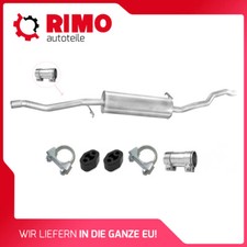 VW Sharan 1.9 2.0 TDi (2002-2010) Mittelschalldämpfer Mit Montagesatz Auspuff