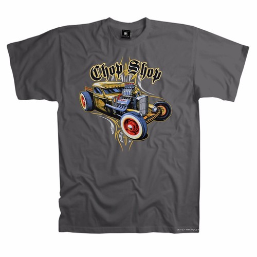Shirt auto hot rod - hot,